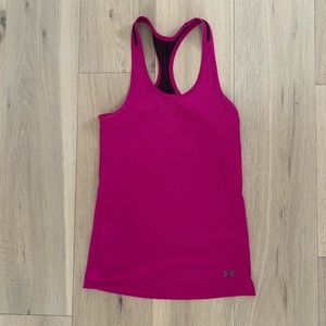 Raspberry coloured under armour workout shirt!